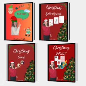 Pakiet Christmas (Elf says, Games, Activity Book, Bonus)