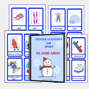 Winter Activities and sport- Flashcards