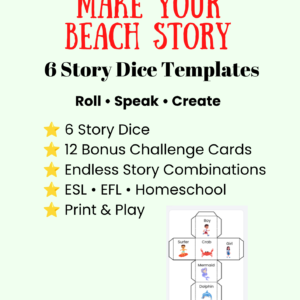 Beach Story Cubes