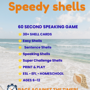 Speedy Shells Speaking Game